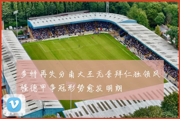 多特再失分南大王无奈拜仁独领风骚德甲争冠形势愈发明朗